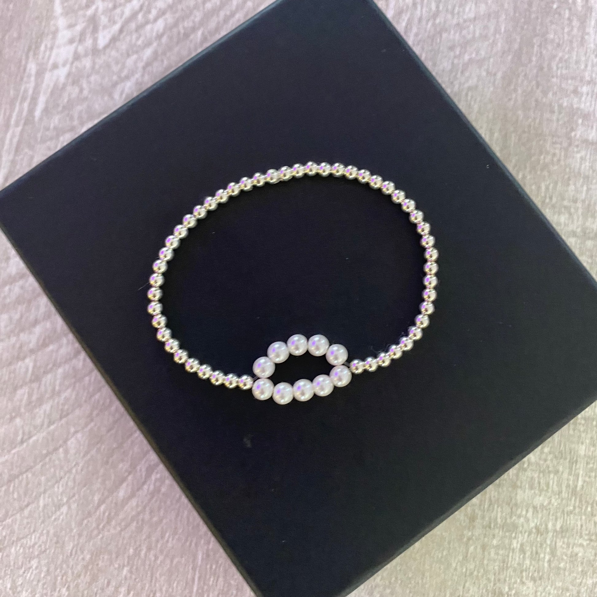Sterling silver mama bracelet