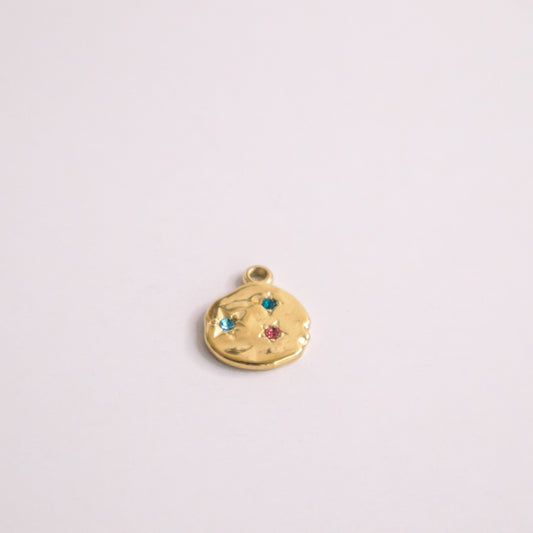BIRTHSTONE NUGGET CHARM