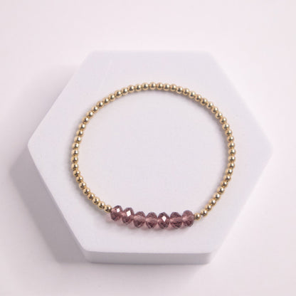 February Birthday Bracelet