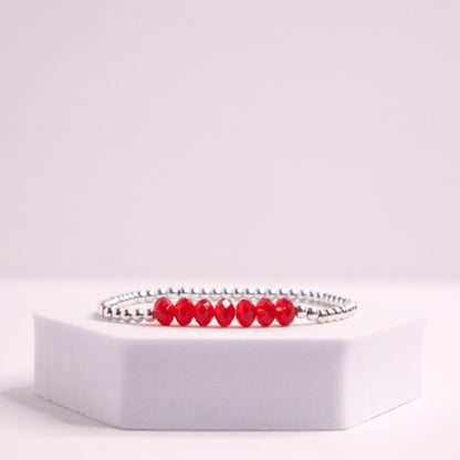 January Sterling Silver Bracelet