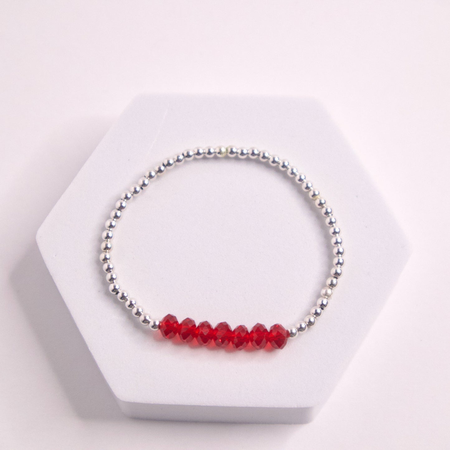 January Sterling Silver Bracelet